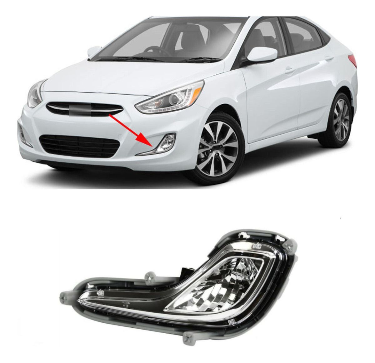 Caminero Hyundai Accent 2012 A 2017 Izquierdo