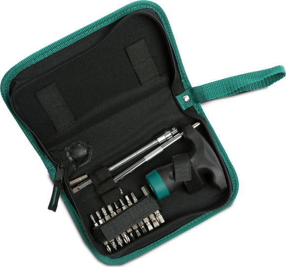 JUEGO 24 PZS DESTORNILLADORES TIPO "T "SATA