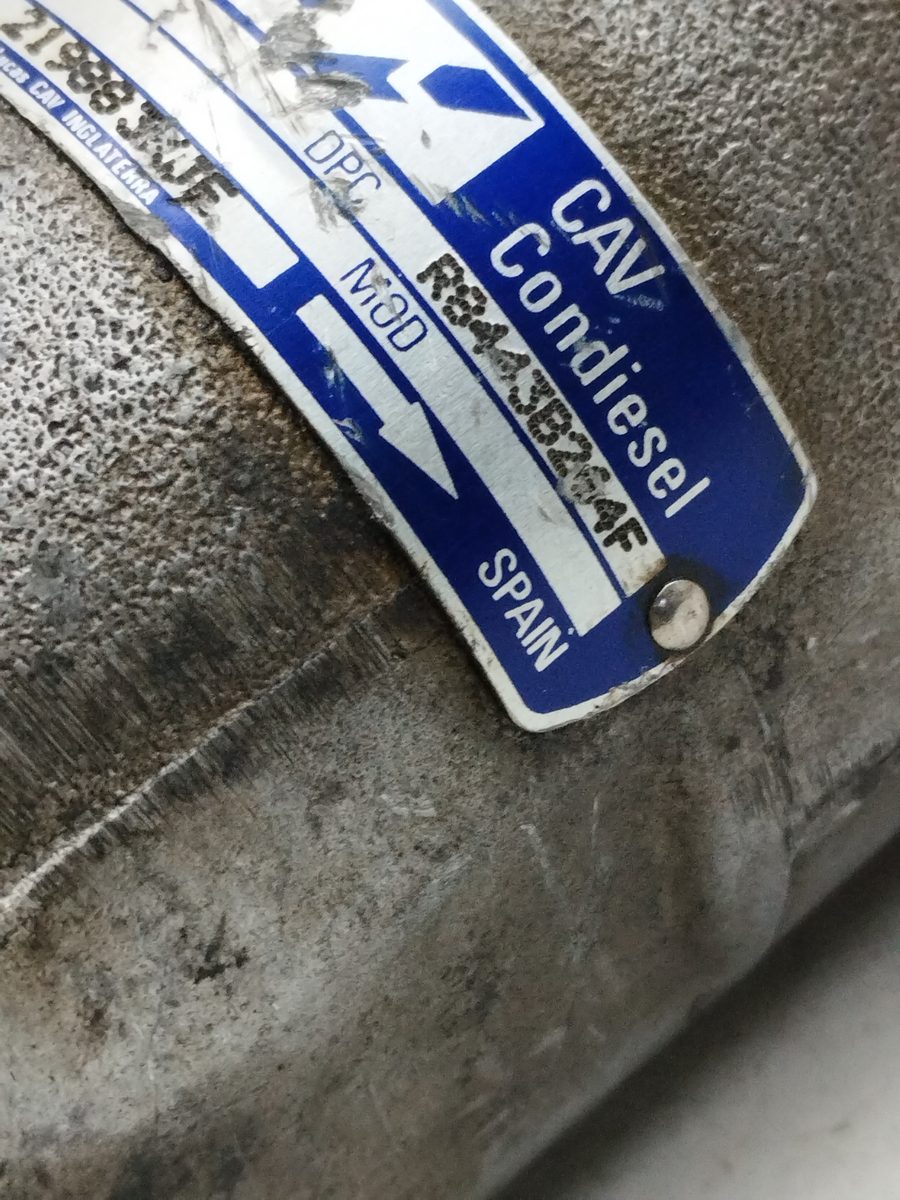 Bomba Inyeccion Citroën Bx Berlina 1983-Actualidad TRD Turbo 1.8L 66kW R8443B264F
