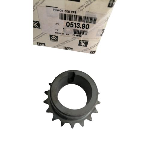 ENGRANAJE CIGÜEÑAL PEUGEOT CITROEN 1.9D XUD9 COMANDO BBA ACEITE 18 DIENTES ORIGINAL ORIGINAL