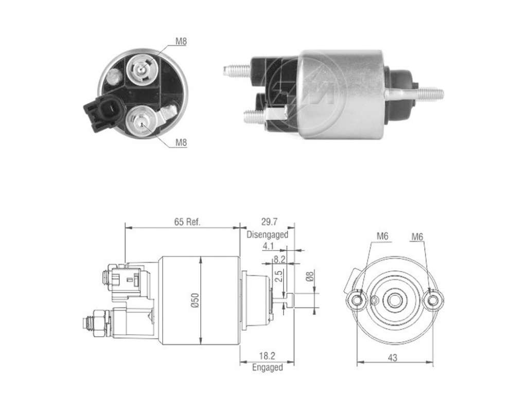 SOLENOIDE N-DENSO TO RAV4 08/ 12V