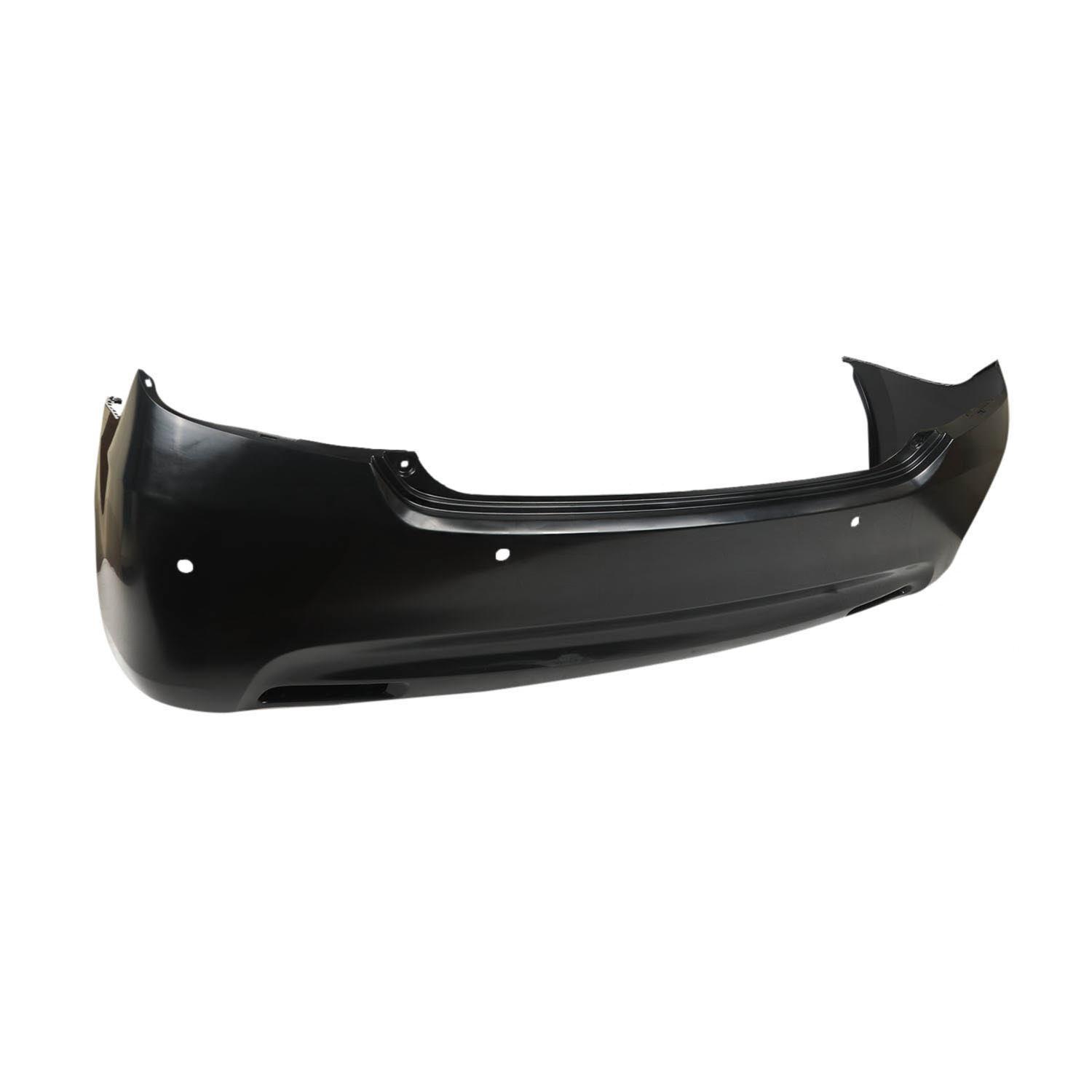 PARAGOLPE TRAS. NEGRO LISO C/AGUJ. SENSOR