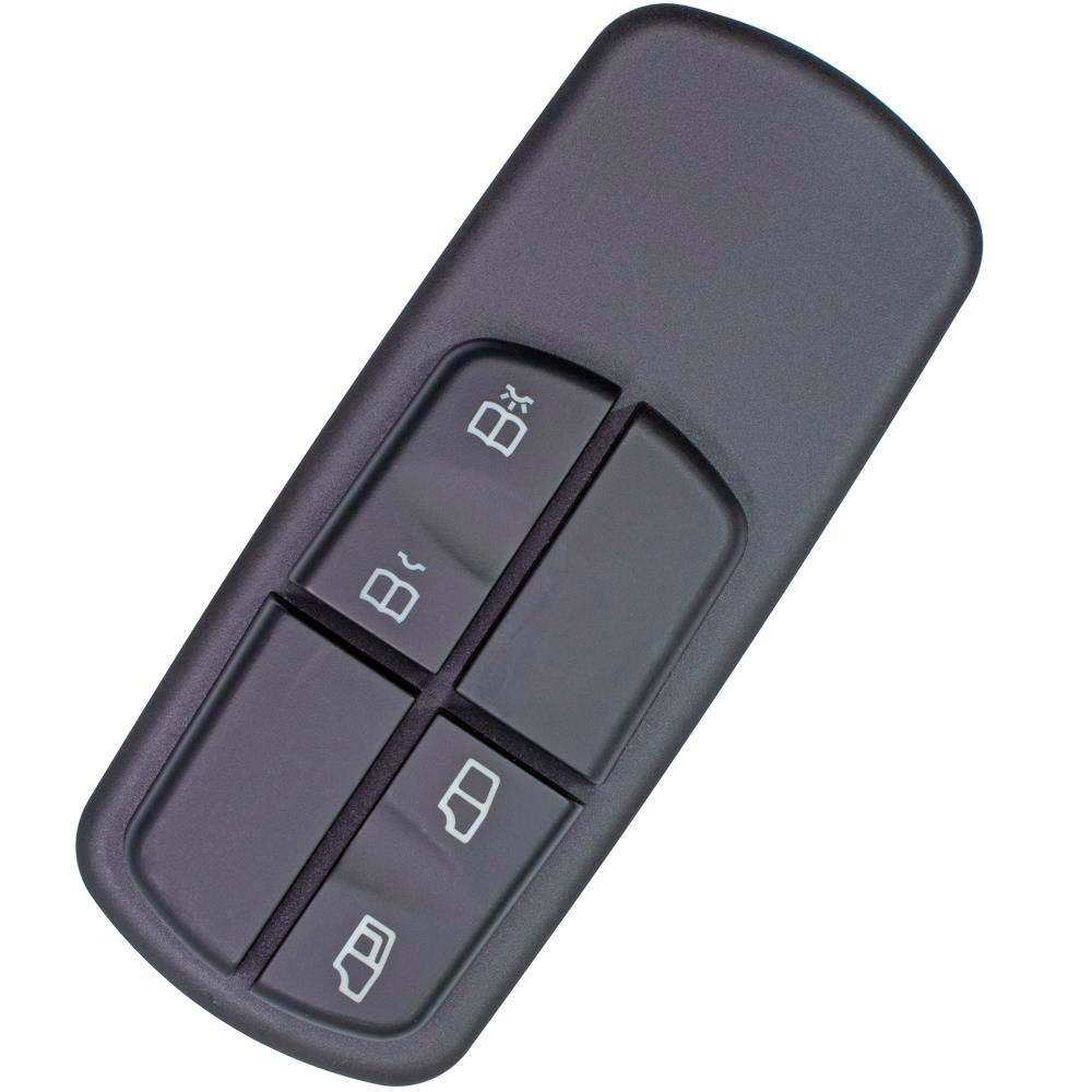 LLAVE BOTON TABLERO MERCEDES BENZ ALZA CRISTAL DER. CAMION AXOR ACTROS ATEGO OMNIBUS MARILIA
