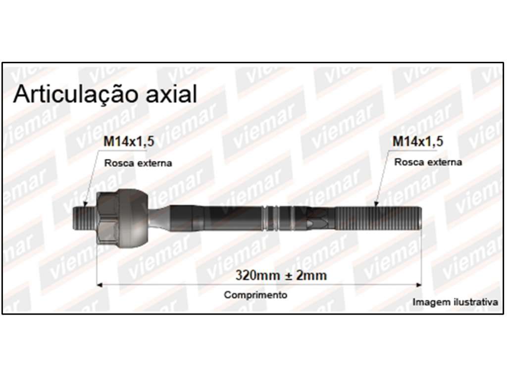 PUNTERO CREMALLERA VW GOL V 14/SAVEIRO 14/