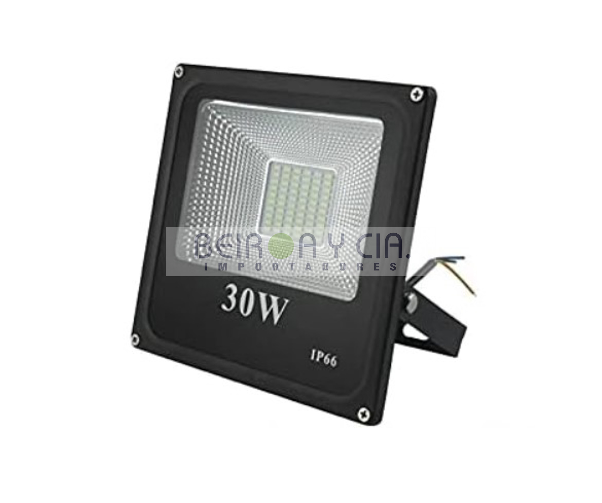 FOCO LED 12V 30W C/PINZAS LUZ FRIA