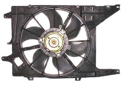 MOTOR ELECTROVENTILADOR RENAULT MEGANE TAXI COMPLETO CON SOPORTE [Autogamma - Italy - GATE]