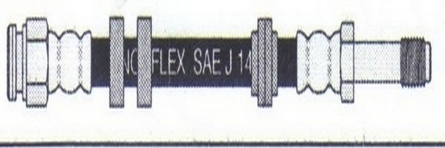 Flexo de freno delantero