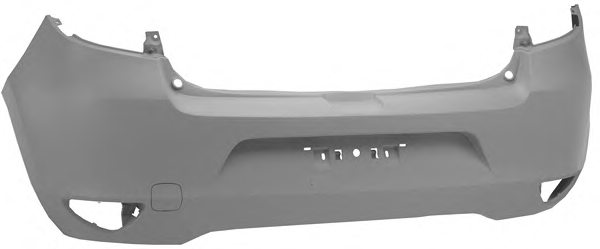 Paragolpe trasero
