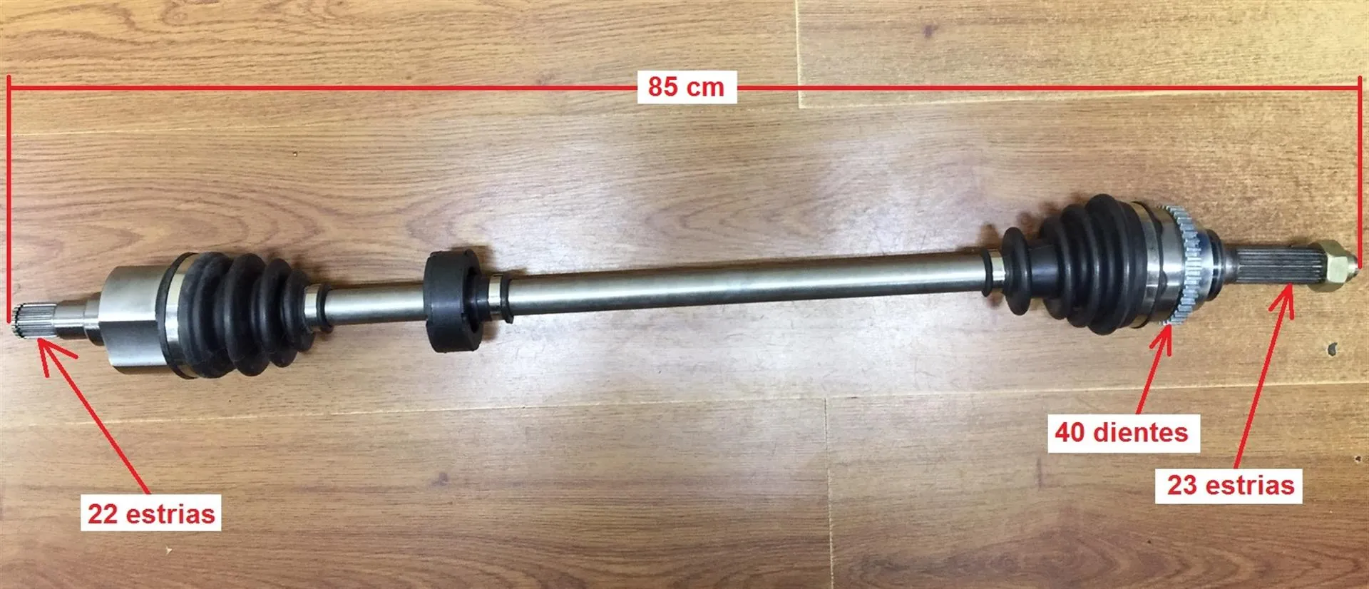 Palier delantero derecho para Chevrolet Spark