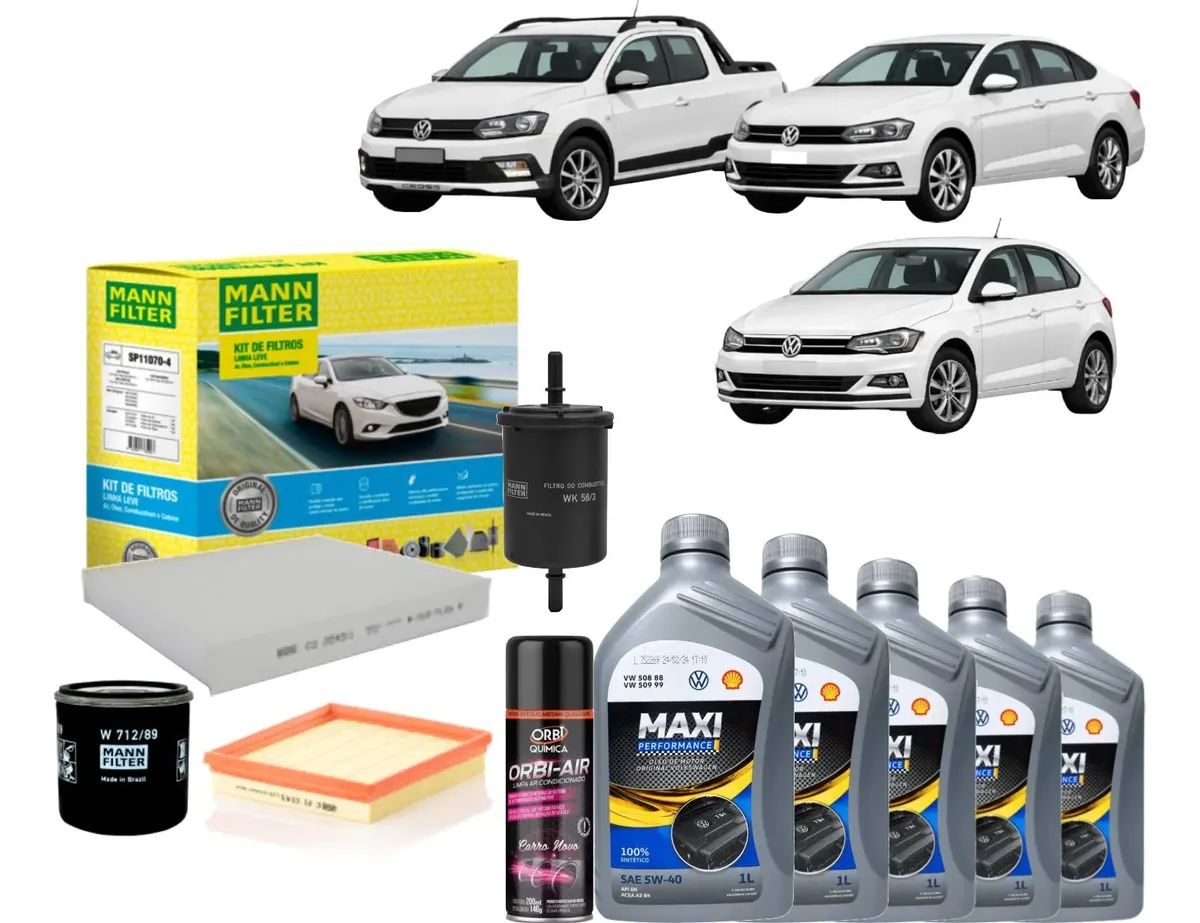 Kit de servicio de aceite y filtros