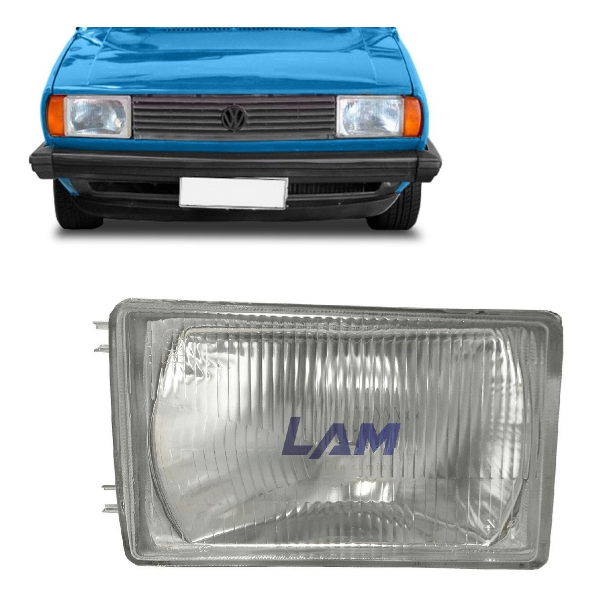 Semioptica Izquierda VW Gol / Parati / Amazon 1986