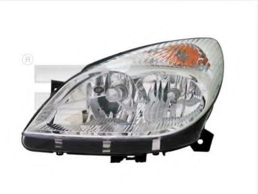 SEMIOPTICA CITROEN C5 MODELO VIEJO IZQUIERDA IMPORTADA [TYC]
