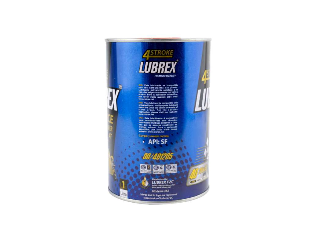 ACEITE LUBREX 20W50 1L. MINERAL