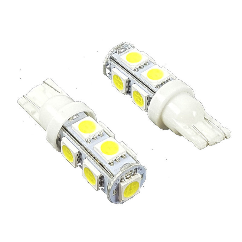 Lámpara T10 9 LEDs Blanca 5050