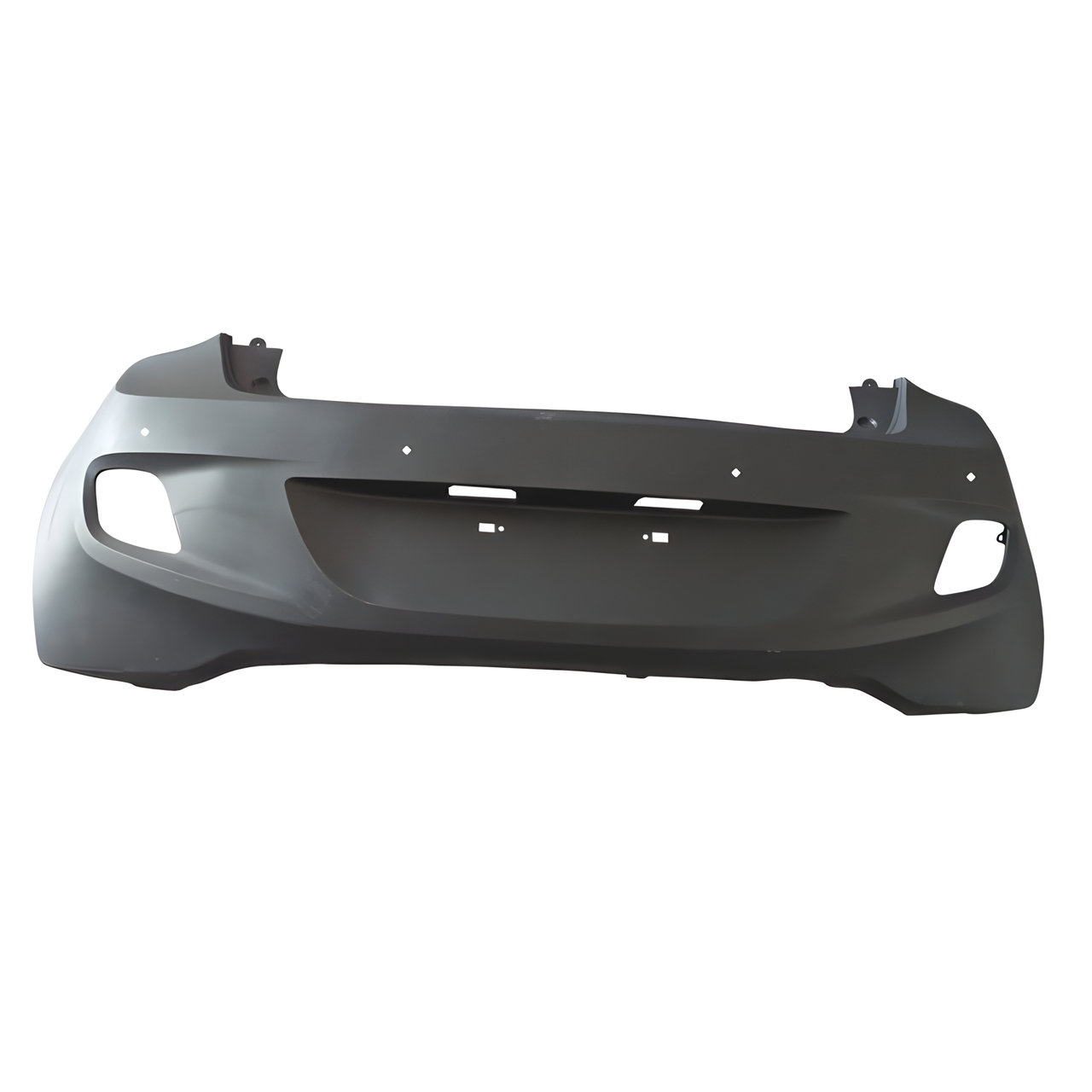 PARAGOLPE TRAS. NEGRO LISO C/AGUJ. SENSOR