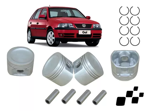 4 Piston Gol Parati 1.0 8v Del 2005 Al 2007 / Std – Flex