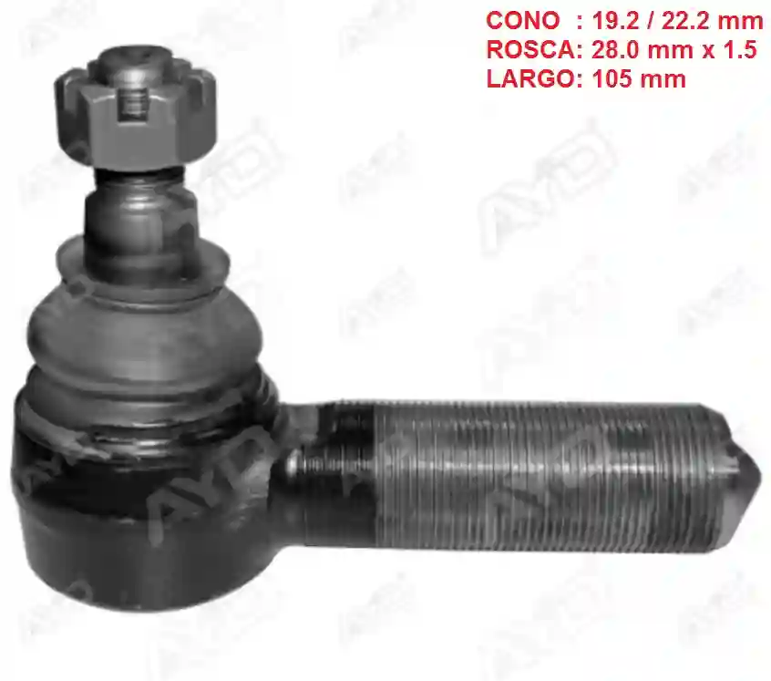 PUNTERO 28 x19 x22 IZQ VW