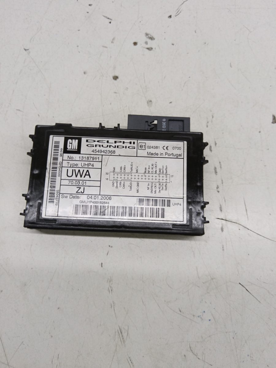 Modulo Telefono Chevrolet Captiva 2006-2016 2.2 Diesel CAT 2.2L 120kW 13187911