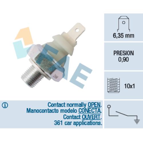 BULBO ACEITE VW GOLF NAFTA 1.9D BLANCO 056919081E