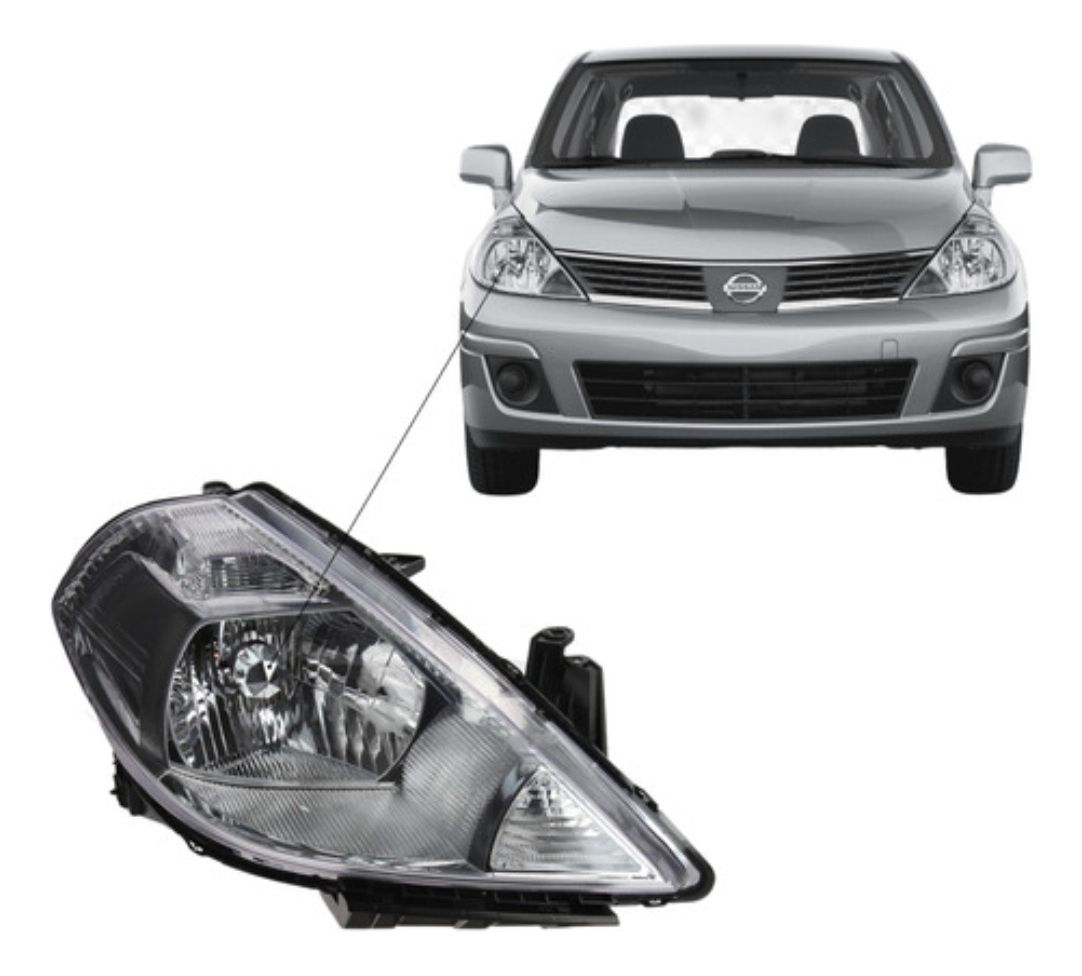 Semióptica Nissan Tiida Derecha