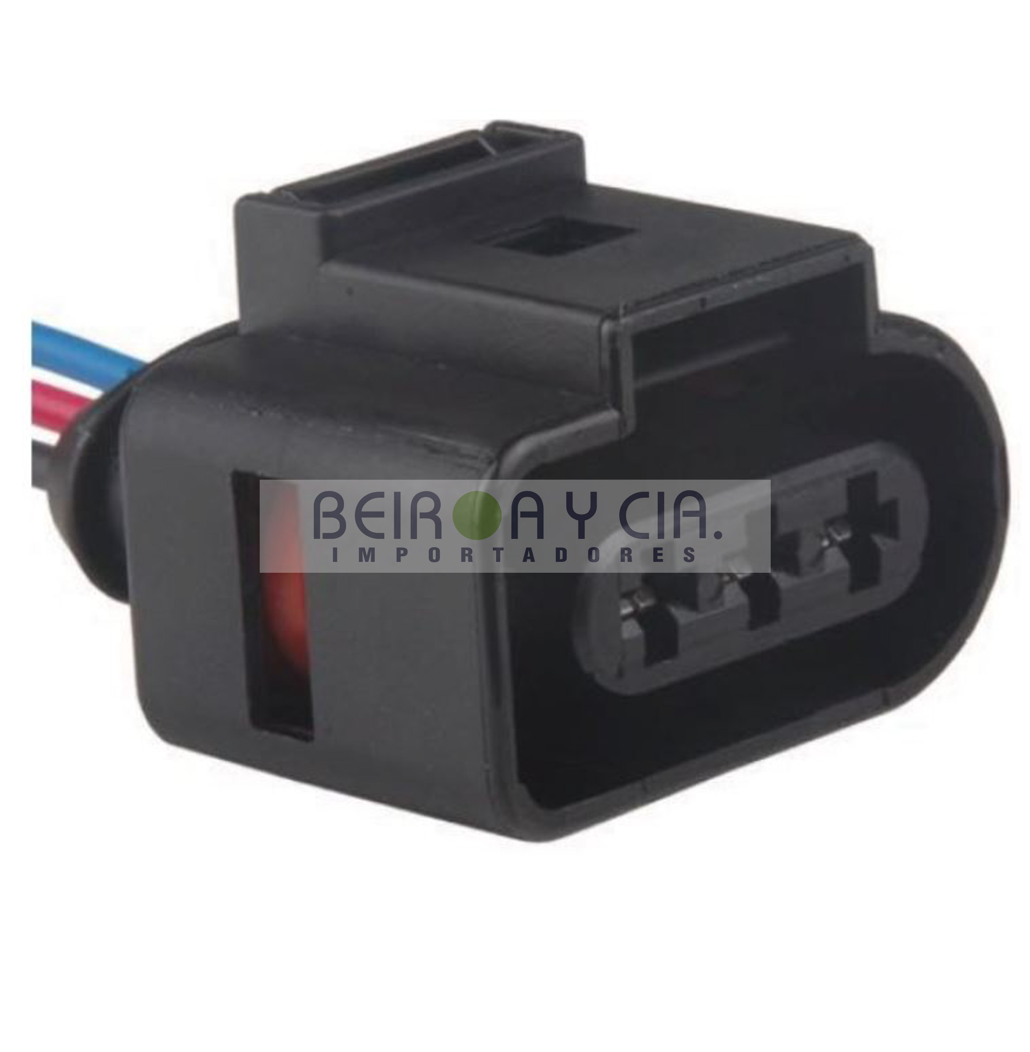 CONECTOR SENSOR ROTACION 3 VIAS VW GOL/FOX/POLO/UP