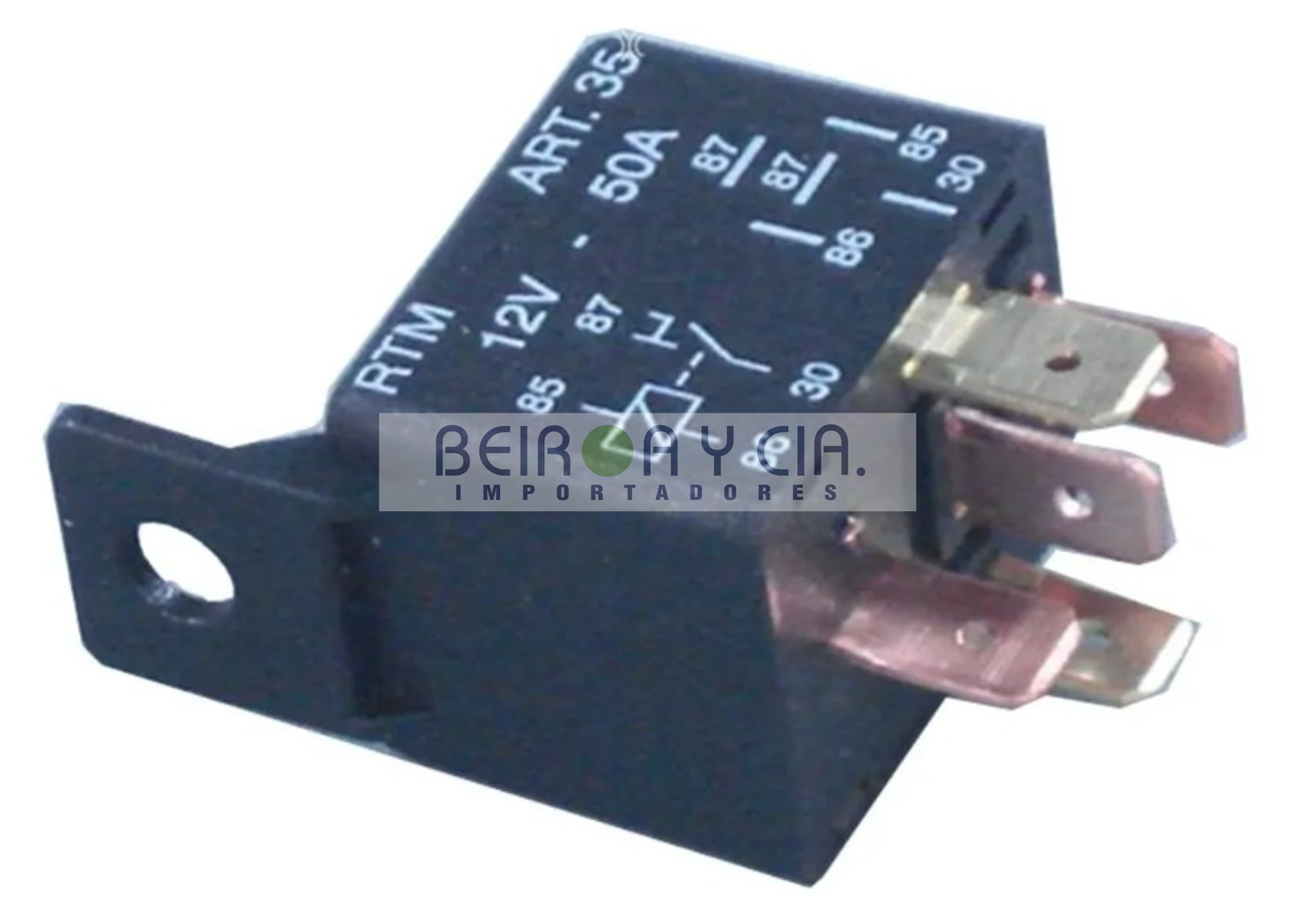 RELAY RTM Nº 35 12V 5 TERM. 50 AMP
