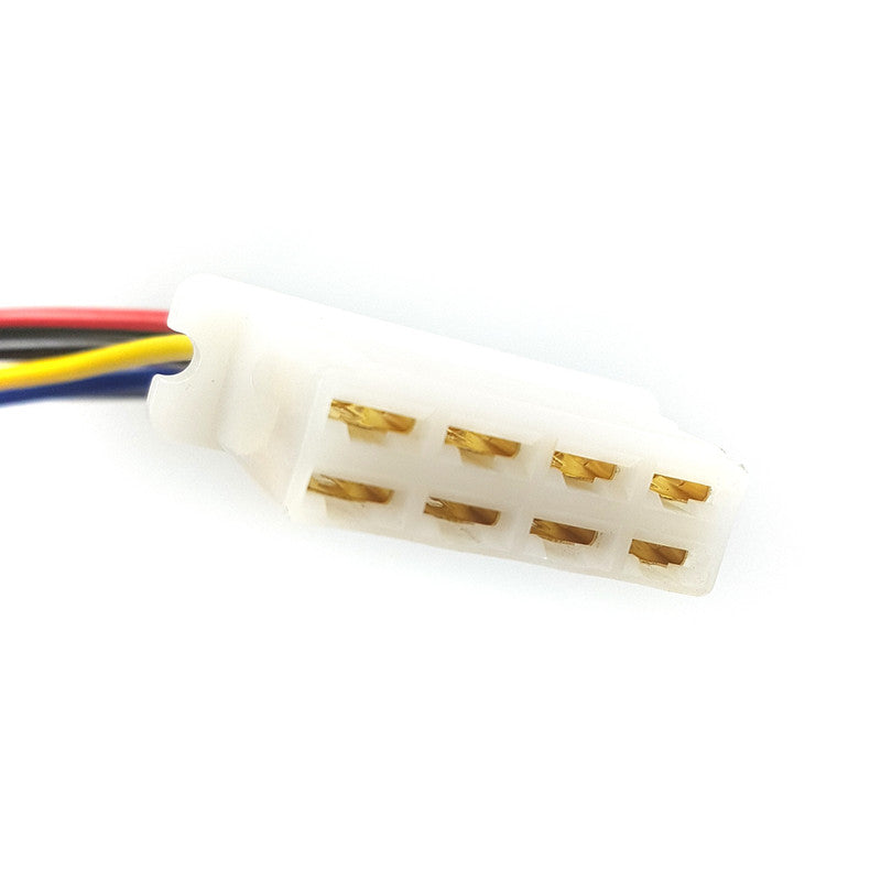 Enchufe Hembra Universal de 8 Terminales