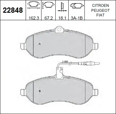 PASTILLAS DEL PEUGEOT EXPERT 10