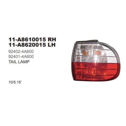 Faro trasero derecho Hyundai H1
