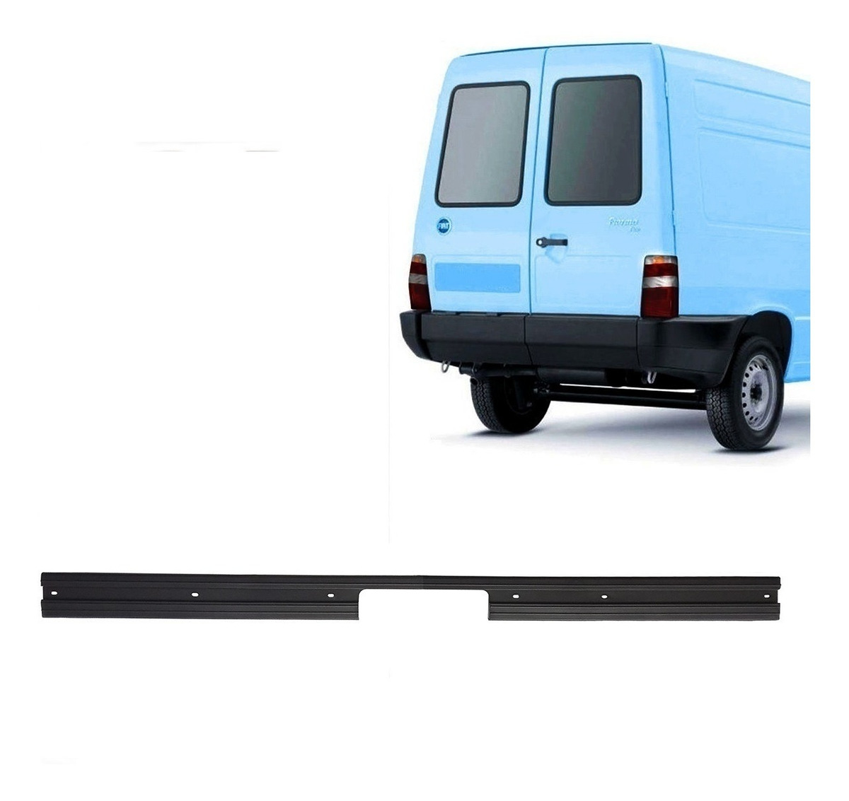 Moldura Pisadera Trasera Fiat Fiorino Furgon