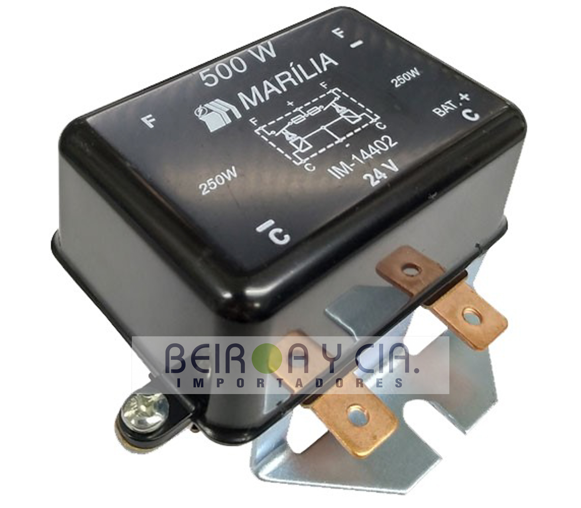 RELAY MARILIA 14402 DOBLE 24 VOLT REFORZADO