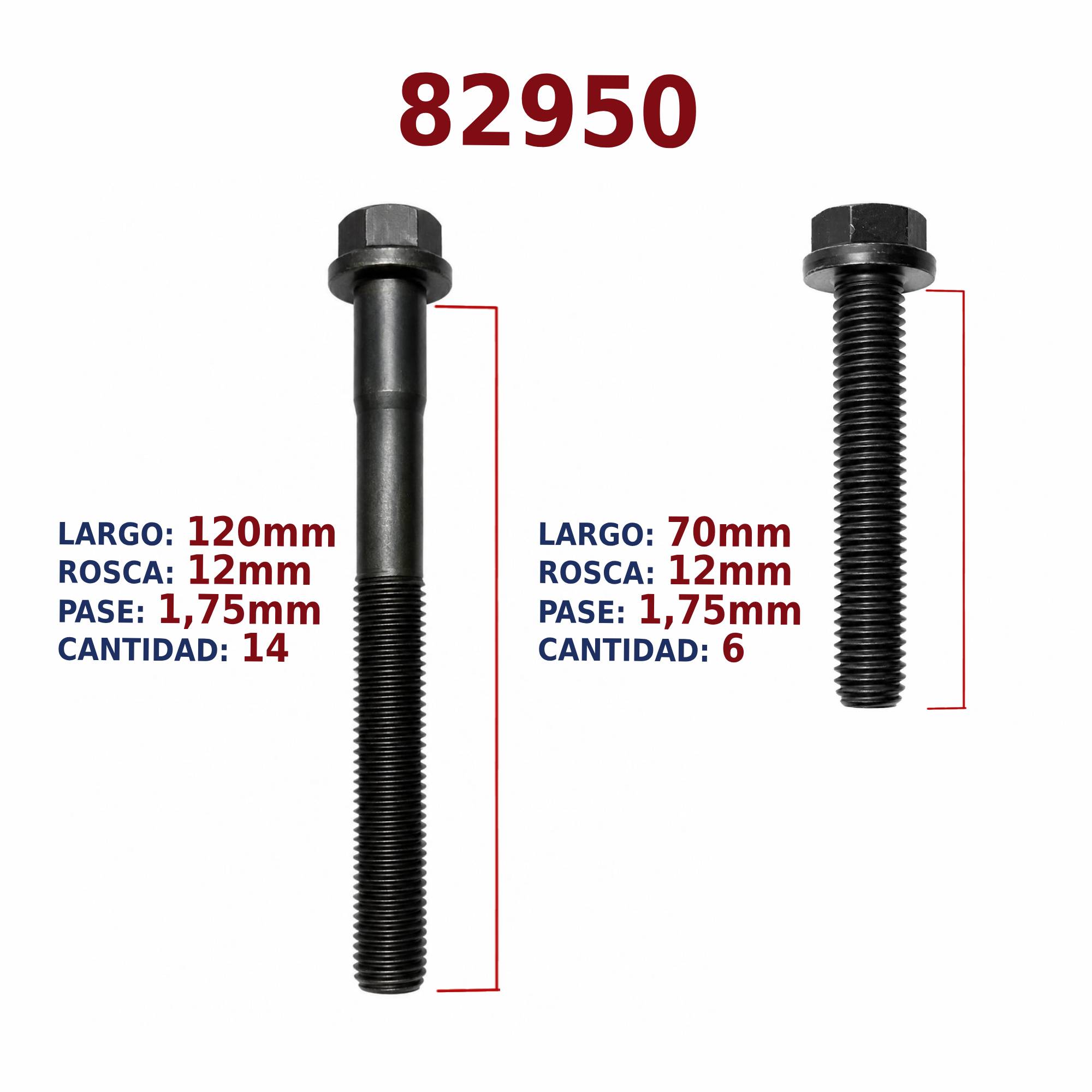 TORNILLOS TAPA CUMMINS 6B / BTA 5.9L 6 CIL