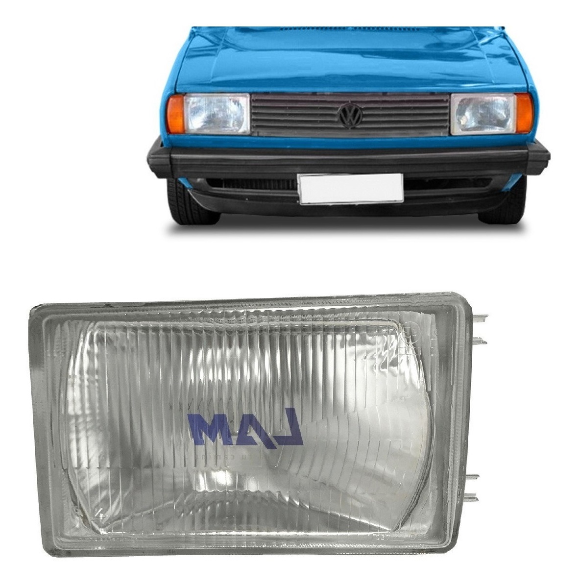 Semioptica Derecha VW Gol / Parati / Amazon 1986
