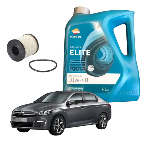 Filtro + Aceite Citroen C-elysée 1.6 Nafta