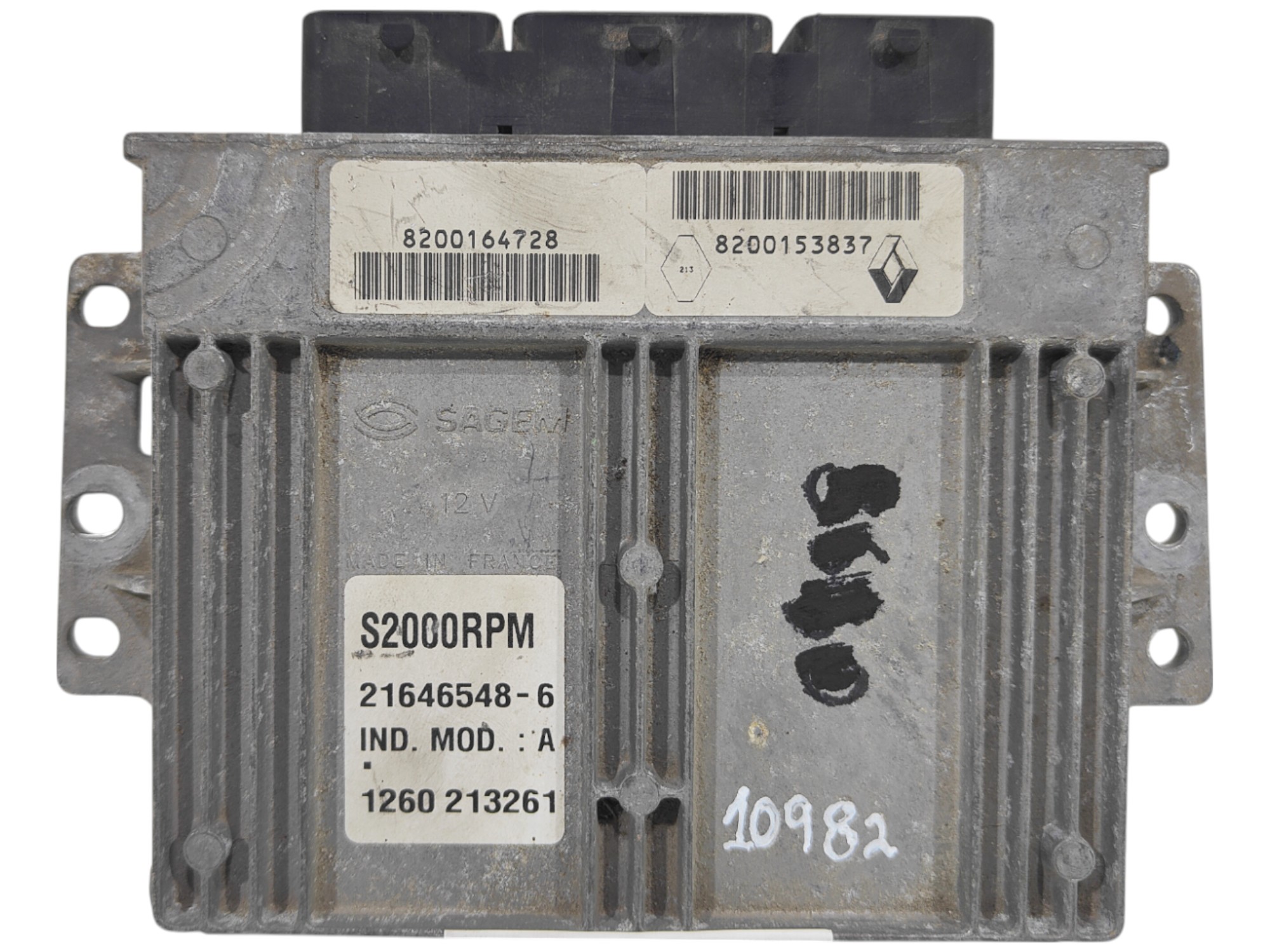 ECU de motor Renault LAGUNA 1.6 , Ref: 10982-K3B11