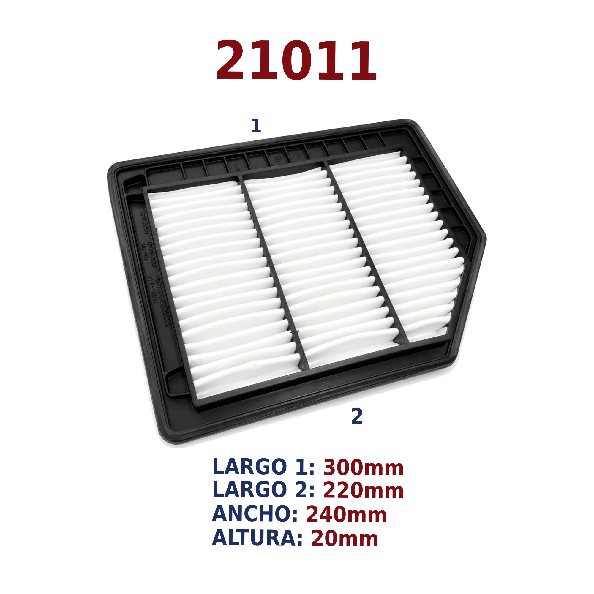 FILTRO AIRE SUZUKI SWIFT- DZIRE (Z12E) OEM