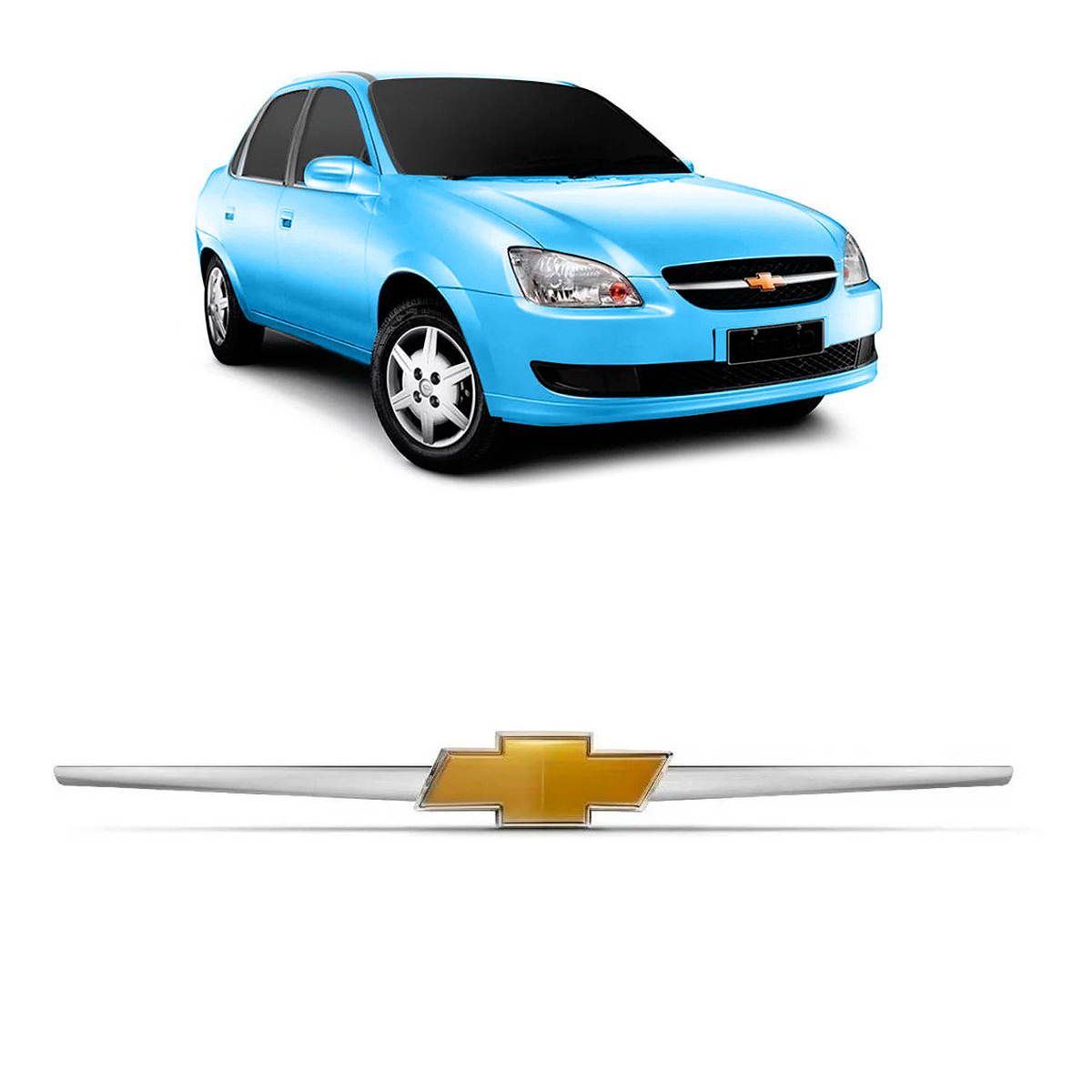 Insignia Emblema Cromado Parrilla