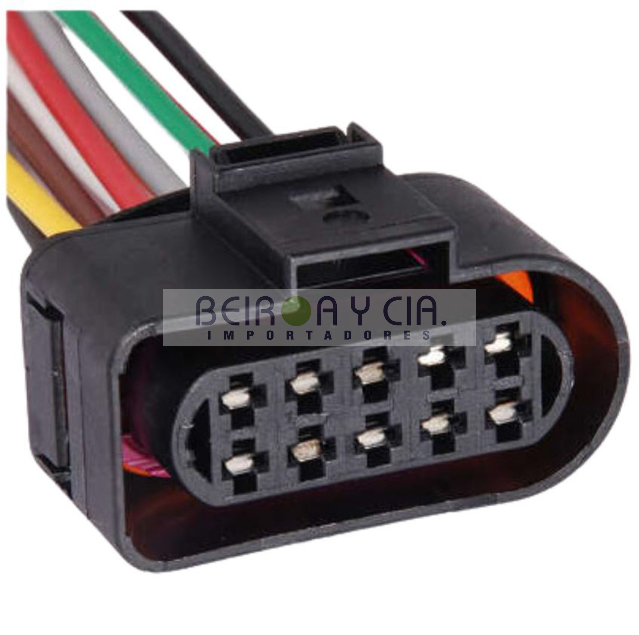 CONECTOR SEMIOPT 10 VIAS GOL
