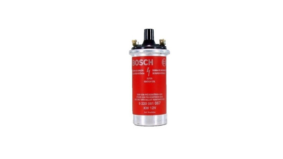 BOBINA DE ENCENDIDO BOSCH 12V ROJA 28.000V
