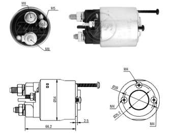 SOLENOIDE VALEO RE LAGUNA/TRAFIC/MASTER