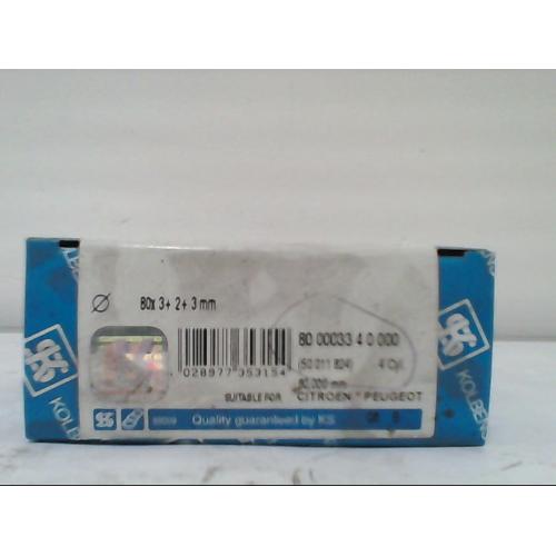 JGO. AROS PEUGEOT CITROEN 1.7TD KS 80MM BX 405 ...92 MOTOR XUD7T 3X2X3
