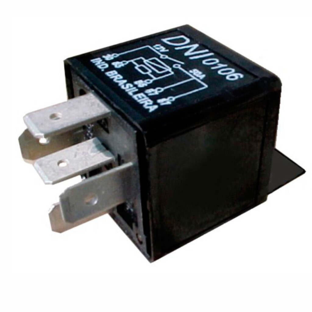 Relé de 5 terminales 12V 25A con resistencia y doble salida