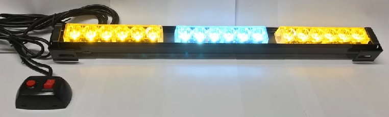 BARRA XE 12V 18 LED 1W UNA CARA AMB/BLA/AMB 50CM