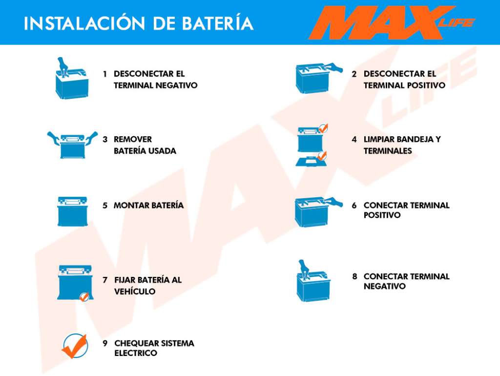 BATERIA MAX 50/85 230X120X220 DER
