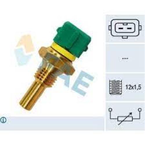 BULBO TEMP. PEUGEOT CITROEN 106 205 306 1.1 1.4 1.6 2.0 3.0 NAFTA C. VERDE A. AMAR. INY.2 P (1920K9)