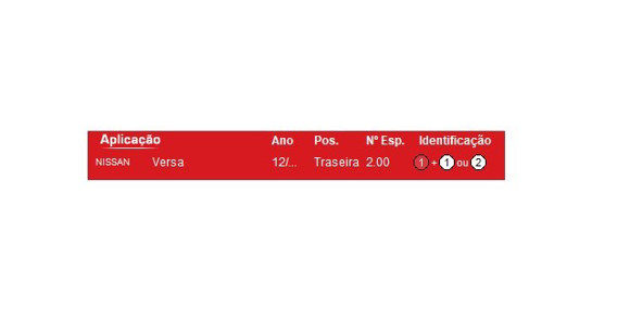 RESORTE/ESPIRAL TRASERO NISSAN VERSA SEDAN 1.6 2012