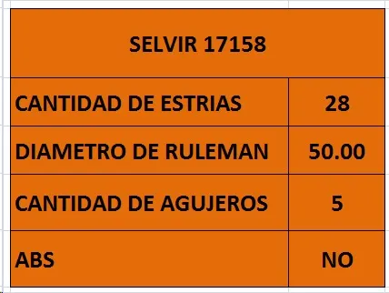 Maza de rueda delantera