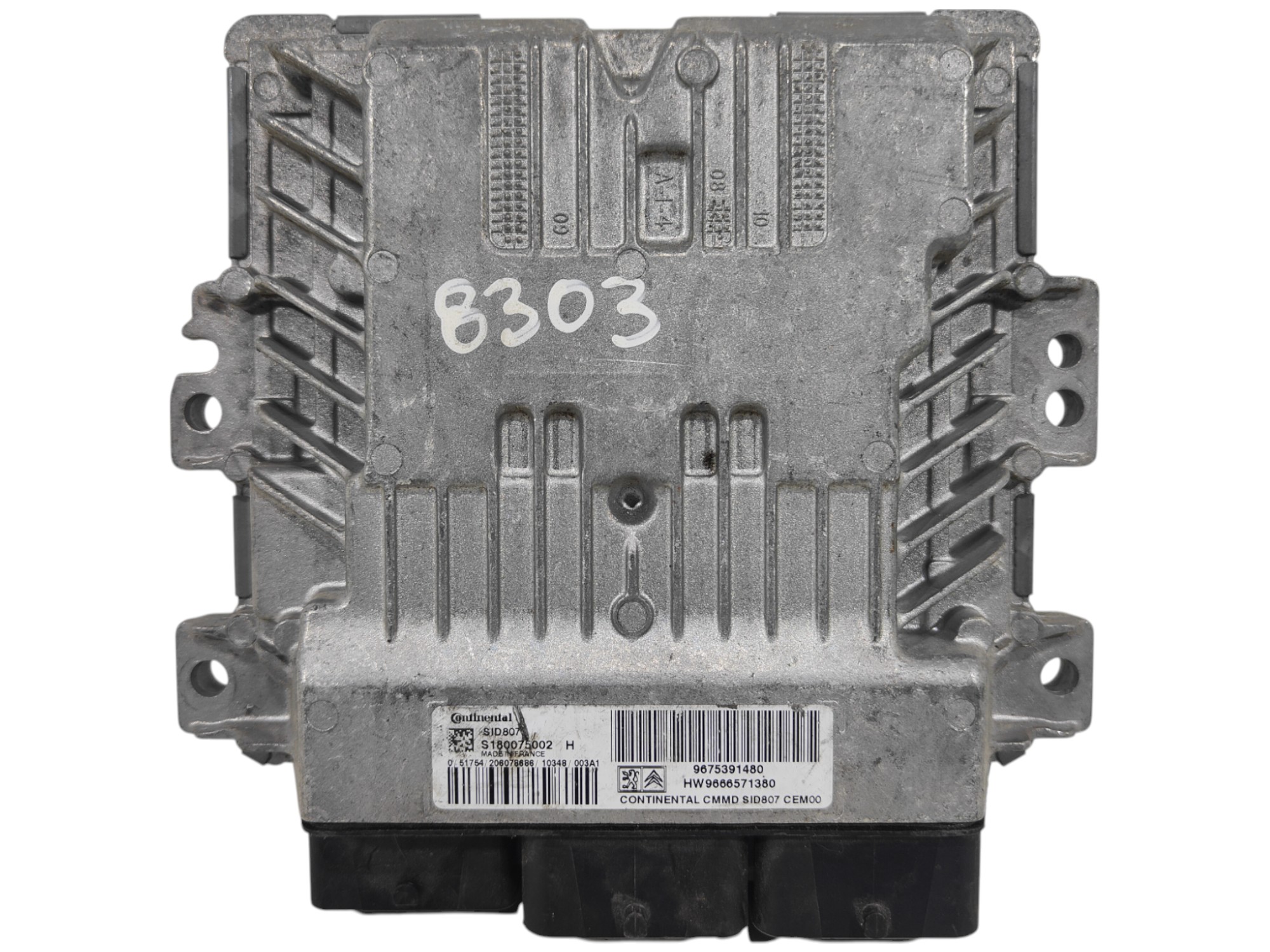 ECU de motor Peugeot 3008 1.6 HDI , Ref: 8303-K3B2