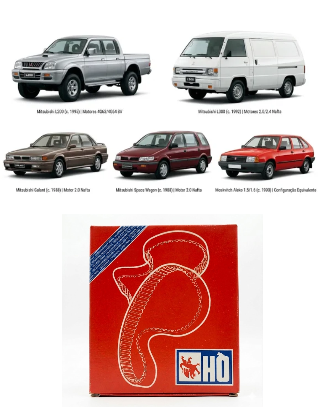 Correa de Distribución 122 x 3/4 – Ref. 5372 (L200 Nafta)