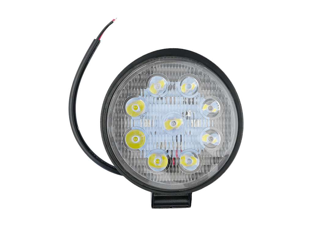 Faro auxiliar LED redondo 9 diodos 115mm